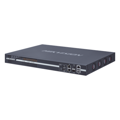 Decodificador de Vídeo de 4 canales con salida 4K / 4 Salidas HDMI / Soporta hasta 64 canales de Vídeo Simultáneos / Videowall 