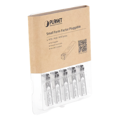 Paquete de 10 Piezas del Transceptor mini-GBIC SFP 1G LC Duplex para Fibra Multimodo 550 m - Imagen 5