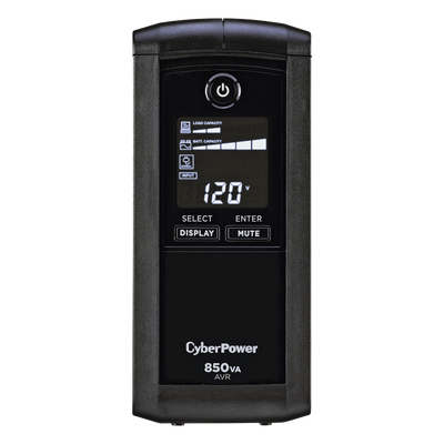 UPS de 850 VA/510 W, Topología Línea Interactiva, Entrada 120 Vca NEMA 5-15P, Tipo Mini Torre, Con 9 Tomas NEMA 5-15R - Imagen 4