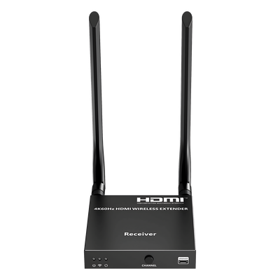 Receptor Inalámbrico HDMI | 4K@60Hz 4096x2160 | Tecnología ipcolor STREAM | Banda 5G 5.18-5.24 GHz | Distancia 50 m | Conexión de Hasta 1 a 4 