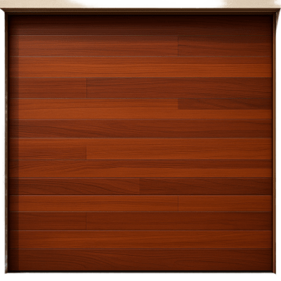 Sección para Puerta de Garage / Panel 21" / Acabado Laminado Premium / 16 pies (4.88 m) Ancho / Estilo Americano / Aislamiento Térmico y Acústico