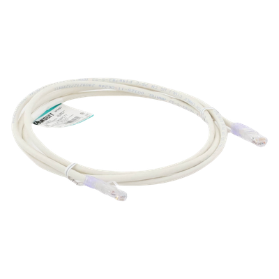 Cable de Parcheo UTP Categoría 6, con Plug Modular en Cada Extremo - 2 Metros (6.56 Pies) - Blanco Mate - Imagen 4