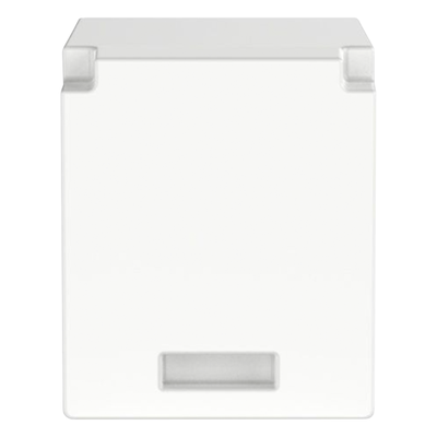 Módulo de Tapa Ciega (Inserto Ciego), Mini-Com, Color Blanco, 1 Pieza - Imagen 3