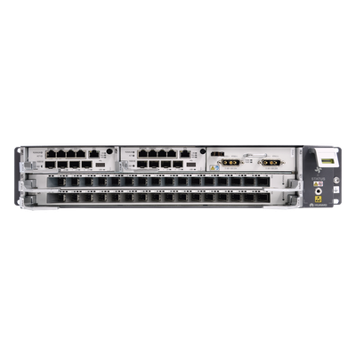 OLT GPON OptiXAccess Carrier Class con 1 tarjeta de 16 puertos GPON, 2 ranuras, 1 Fuente de alimentación AC, 2 UR