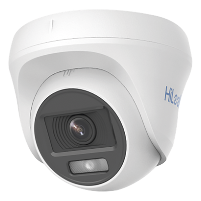 Turret TURBOHD 1080p / Imagen a Color 24/7 / Lente 2.8 mm / ColorVu Lite / Luz Blanca 20 mts / Uso en Interior / Policarbonato
