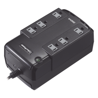 UPS de 350 VA/255 W, Topología Standby, Entrada 120 Vca NEMA 5-15P, Tipo Gabinete Compacto, Con 6 Tomas NEMA 5-15R - Imagen 4