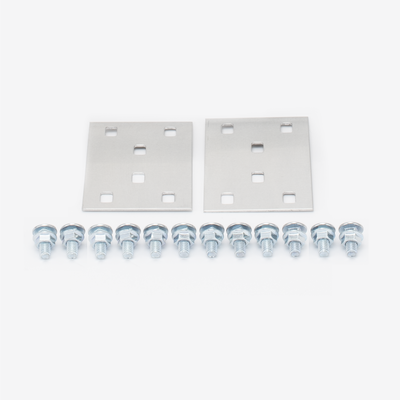 Escalera de Aluminio Portacables / Perfil Z / Peralte 3 1/4" /Paso 9" / Ancho 12" / 3.66 metros / Capacidad Máx. 274 Cables / Incluye Cople Union y Tornillería (CHEZ314P9X12AK) - Imagen 3