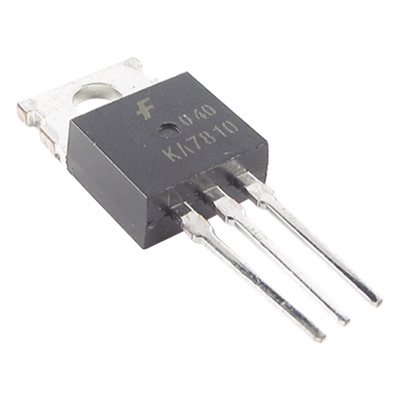 Regulador de Voltaje a 10 V., 1 Amp. para Cámaras, Video-Porteros y Monitores, TO-220.