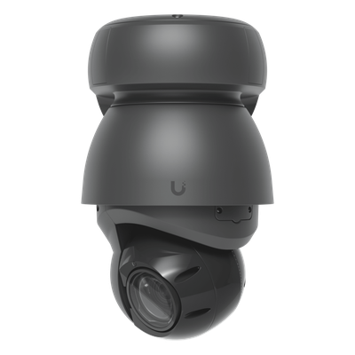 Cámara UniFi Protect PTZ AI Industrial Color Negro, 4K (8MPX), Zoom Óptico 22x, Visión Nocturna IR 100 m, Reconocimiento Facial y Placas, Protección IP66, Movimiento 360°, PoE++ - Imagen 3