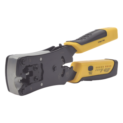 Pinza 3 en 1: Pelacables/ Terminado/ Probador para UTP. Enchufe Modular de Prueba para RJ45/RJ11/RJ22. - Imagen 3