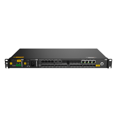 OLT Mini Box / 16 Puertos Agile-PON / 4 x 10GE/25GE + 2 x 10GE Uplink / 2048 ONUs / 1U / Soporte GPON-XG-PON-XGS-PON / Proteccion Tipo B/C / Alimentacion AC-DC Dual / -40 a 55 C