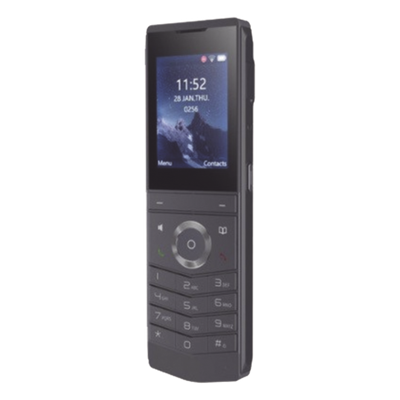 W611W es un teléfono IP Wi-Fi portátil, Resistente, Moderno diseñado para aplicaciones de comunicación móvil. - Imagen 3