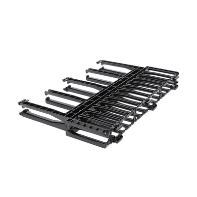 Organizador de Cables Horizontal NetManager de Alta Densidad, Doble (Frontal y Posterior), Para Rack de 19in, 1UR, Color Negro - Imagen 4