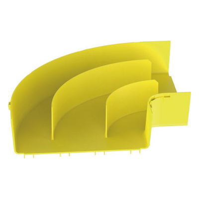Ángulo Recto a 90º Horizontal, Para Canaletas FiberRunner™ 12X4, Color Amarillo - Imagen 5