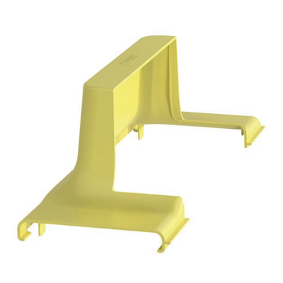 Tapa de Bajada Vertical / Canaleta FiberRunner 4X4 / Radio de Curvatura 50.8 mm / ABS de Alta Resistencia / Color Amarillo - Imagen 5
