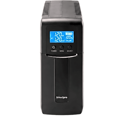 UPS de 850 VA/510 W, Topología Línea Interactiva, Entrada 120 Vca NEMA 5-15P, Tipo Mini Torre, Con 9 Tomas NEMA 5-15R - Imagen 5