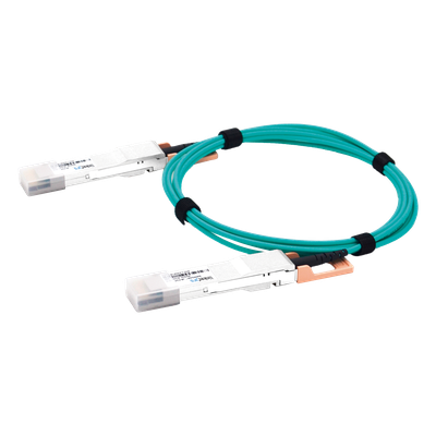 Cable AOC QSFP-DD / 400 Gbps / Longitud 1 m (3.3 ft) / Fibra Óptica Activa / Hot-Swappable