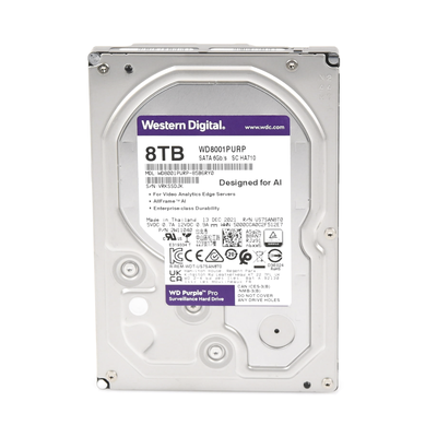 Disco duro WD de 8TB / 7200RPM / Optimizado para soluciones de video inteligente - Imagen 3