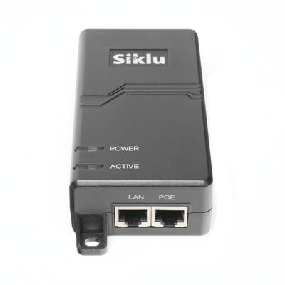 Inyector PoE Pasivo, 1 Gbps, 60 W, 55 Vcc, 100-240 Vca, Cable CA - Imagen 3