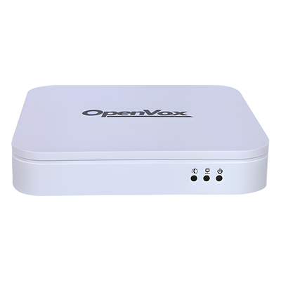 Gateway VoIP de 4 puertos FXO, 1 puerto LAN 10/100 Mbps, protocolo SIP, compatible con Grandstream y 3CX