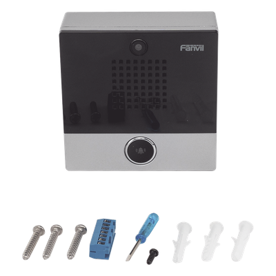 Mini video Intercomunicador para hotelería y hospitales, con diseño elegante, PoE, cámara 1Mpx, 1 botón, 1 relevador integrado de salida y entrada. - Imagen 8