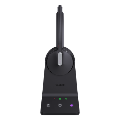 Auriculares mono Yealink WH64 edición MS/ Base DECT y auriculares con Bluetooth integrado/ Cancelación de ruido con 3 micrófonos/ Hasta 32 horas de conversación - Imagen 3