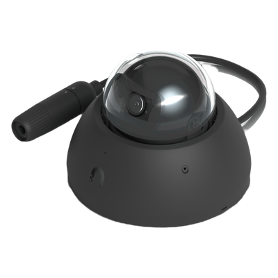 Cámara UniFi Protect G5 AI Dome Negro, Para Interior o Exterior, 4K (8MPX), Ángulo 109.9°. Visión Nocturna IR Hasta 40m, Detecciones Inteligentes de Rostros y Placas, Audio Bidireccional, Protección IP66, Anti-Vandalismo - Imagen 4