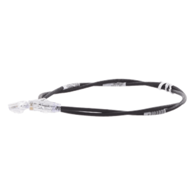 Cable de Parcheo TX6, UTP Cat6, Diámetro Reducido (28AWG), Color Negro, 2 ft. - Imagen 4