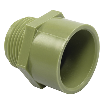Conector para Tubería PVC Conduit Pesado de 3/4" (19 mm). 