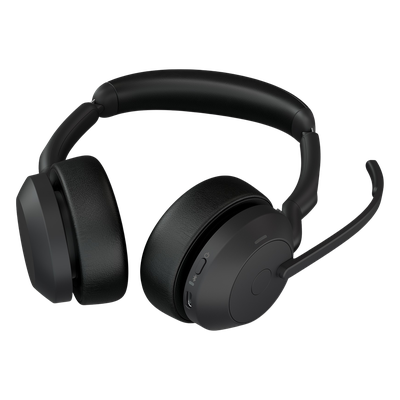 Diadema / Auricular Jabra Evolve2 55 Stereo / Bluetooth 5.2 + USB-A / Cancelación Activa de Ruido / 18h Batería (25599-999-999) - Imagen 3