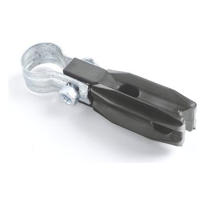 Aislador de Paso o Esquina con Abrazadera / 1 Pulgada (25 mm) / Resina Virgen 100% / Anti-Arqueo / Acero Galvanizado / Tubería de Malla Ciclónica - Imagen 3