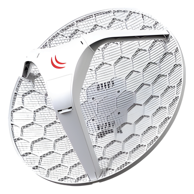 (LHG 5) Cliente y PtP en 5 GHz 802.11 a/n, Antena Integrada de 24.5dBi, Hasta 316mW de Potencia.