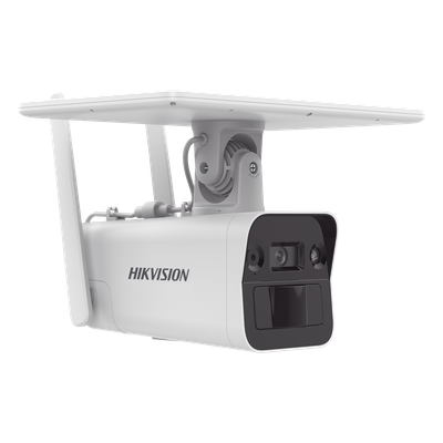 Kit Solar IP All in One / Doble Detección (Radar + PIR) / Bala IP 4 Megapixel / Lente 4 mm / Panel Solar / Batería de Respaldo de Litio 10Ah (Hasta 11 Días) / Conexión 4G / Audio de Dos Vías / Accesorios de Inst. / Direc - Imagen 4