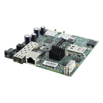  RouterBoard Inalámbrico de 5GHz ac, 1 Puerto Gigabit, CPU 720MHz, Licencia L4