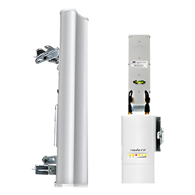 Antena sectorial para radio estaciones base airMAX Rocket-M9 de 120 grados cobertura horizontal, 900 MHz (902-928 MHz) de 13 dBi