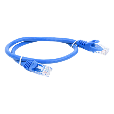Cable de Parcheo UTP Cat6 - 0.5 Metros (1.64 Pies) - Azul - Imagen 6