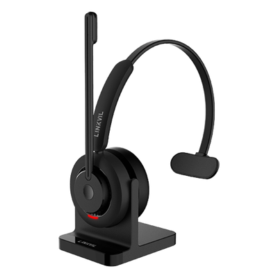 Auriculares Bluetooth / Micrófono Omnidireccional / Cancelación de Ruido AI ENC / Busylight Integrado / Bluetooth 5.4 Multipunto / Batería 400 mAh / 22 Horas Llamadas / Compatible VoIP