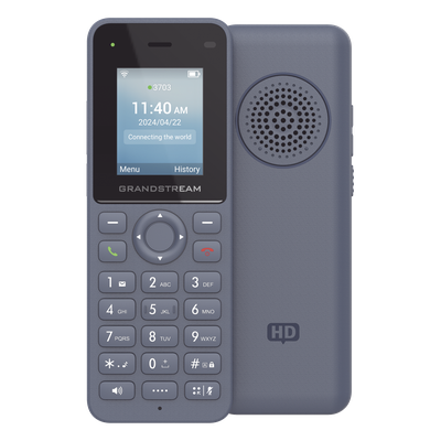 Teléfono IP inalámbrico Wi-Fi, portátil, 2 líneas, 2 cuentas SIP, Voz HD, Bluetooth, Puerto USB tipo C - Imagen 4