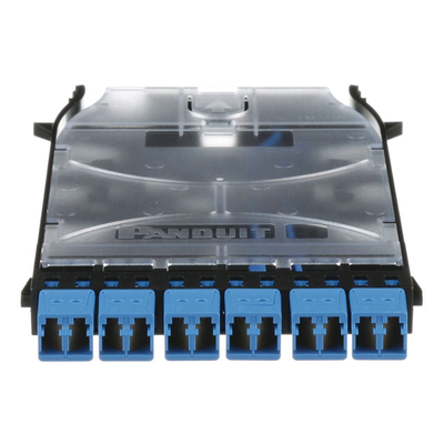 Cassette HD Flex? Con 6 Puertos LC Duplex (12 Fibras), Para Fibra Monomodo OS2, Color Azul - Imagen 4
