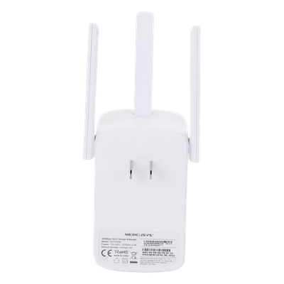 Repetidor / Extensor de Cobertura WiFi N / MU-MISO / 300 Mbps 2.4 GHz / 3 antenas externas / Botón WPS - Imagen 4