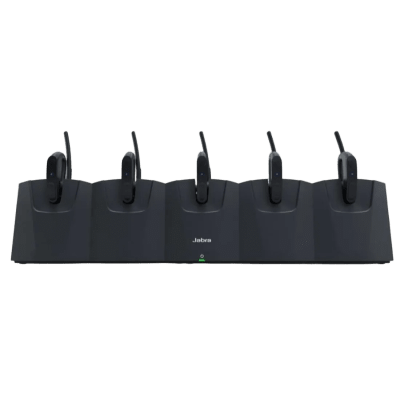 Estación de Carga / 5 Bays / Para Headset Perform 45 / Actualización Firmware USB / LED Indicadores / Rack 19 pulgadas / 2 Años Garantía - Imagen 3