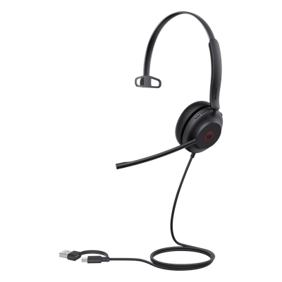 Auriculares Yealink UH35 Mono con cancelación de ruido por USB-C/A e indicador de ocupado - Imagen 4