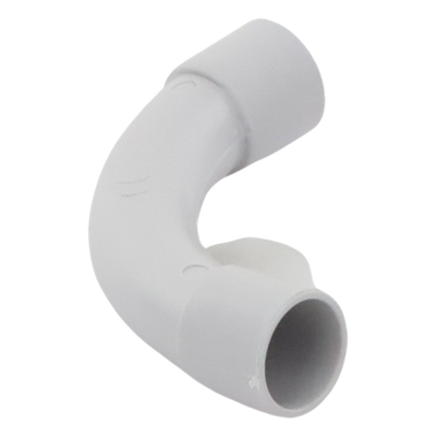 Curva de radio estrecho para tubería rígida, recomendado para cables de datos, PVC Auto-extinguible, de 16 mm - Imagen 5