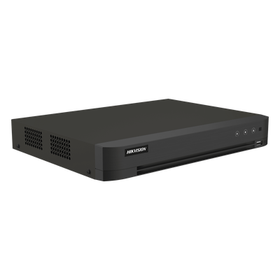 DVR 16 Canales TURBOHD + 16 Canales IP / 8 Megapixel (4K) / Audio Bidireccional / ACUSENSE / Audio Bidireccional / 1 Bahía de Disco Duro / Salida de Video en Full HD / H.265+ - Imagen 3