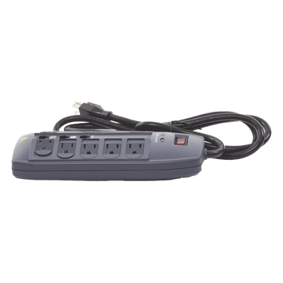 Multicontacto 8 Salidas / 120 VCA 15 A / 2160 Joules / Telco RJ11 / 6 Transformadores Simultáneos - Imagen 3