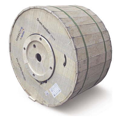 Carrete de 4 Kilómetros de Fibra Óptica Aérea Mini ADSS (ASU) G.652D, Monomodo de 24 Hilos, Exterior, Span 120, Loose Tube - Imagen 3