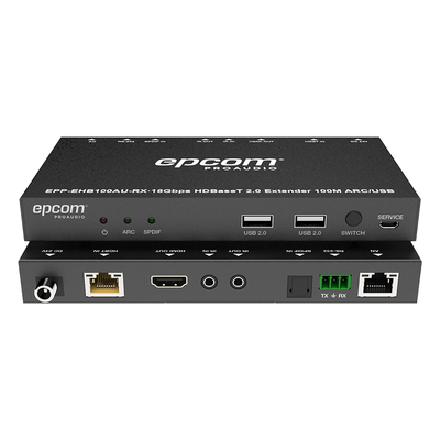 Kit Extensor HDMI | 4K2K@60HZ | HDR 4:4:4 | HDBaseT | 100M | Salida de Audio | HDCP 2.2 | IR Bidireccional | Admite la función USB KVM - Imagen 5