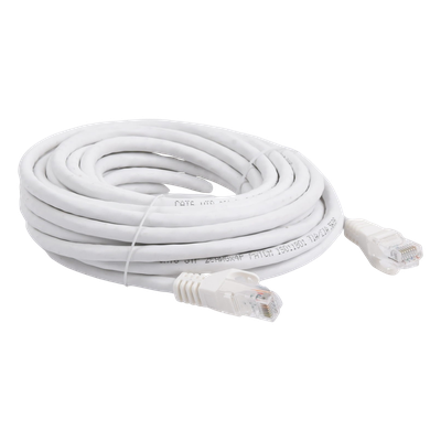 Cable de Parcheo UTP Cat6 - 7.0 Metros (22.97 Pies) - Blanco - Imagen 3