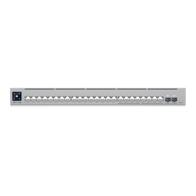 UniFi Switch Pro Max 24 POE, 24 puertos (8 puertos POE++ 2.5 GbE y 16 puertos GbE POE+), 2 puertos SFP+ 10G, 400W, pantalla táctil - Imagen 6