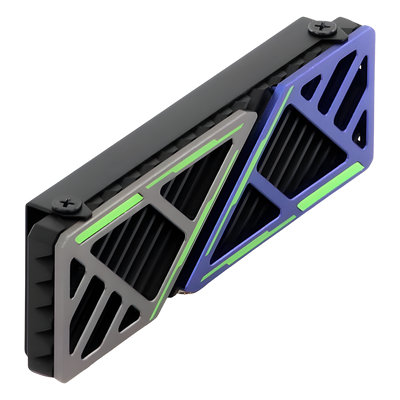 Disipador de Calor para SSD M.2 2280 / Aleación de Aluminio / Reducción ≤25°C / Compatible PC Escritorio y PS5 / 73 x 22 x 9 mm - Imagen 7